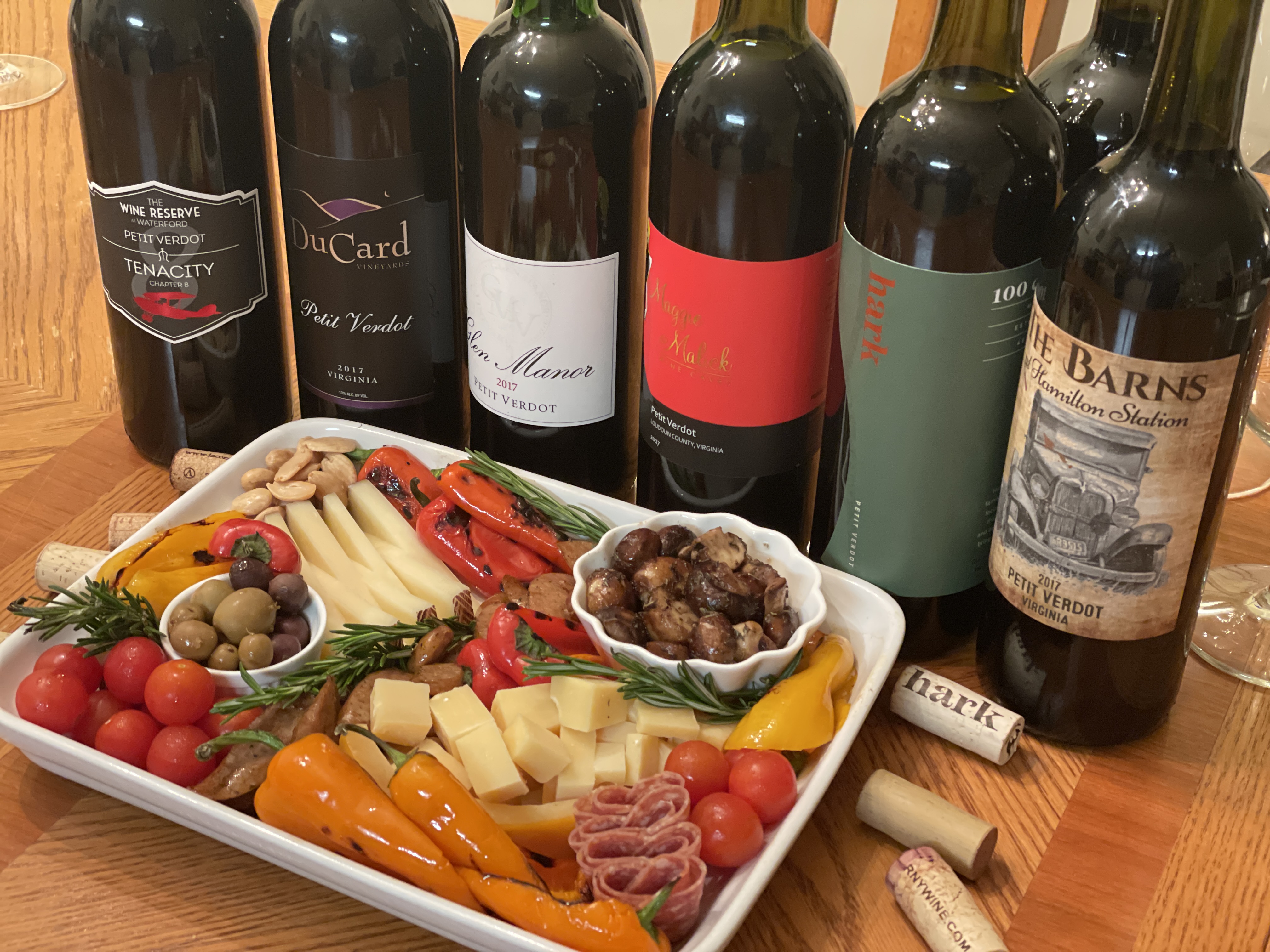 Virginia Petit Verdot Blind Tasting Showdown: The 2017 Vintage